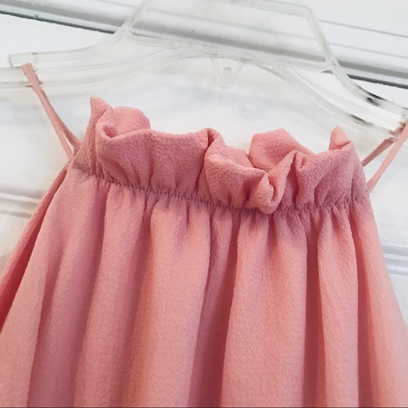 Pink Ruffle Dress - Picture 2 of 3